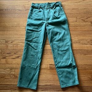 Vintage Lion Apparel Army Green Denim (29R)